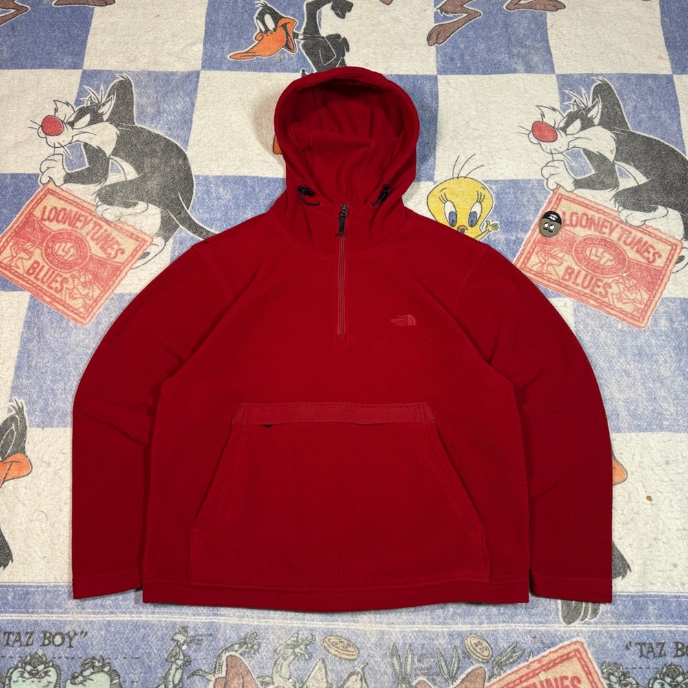 Vintage north face pullover fleece